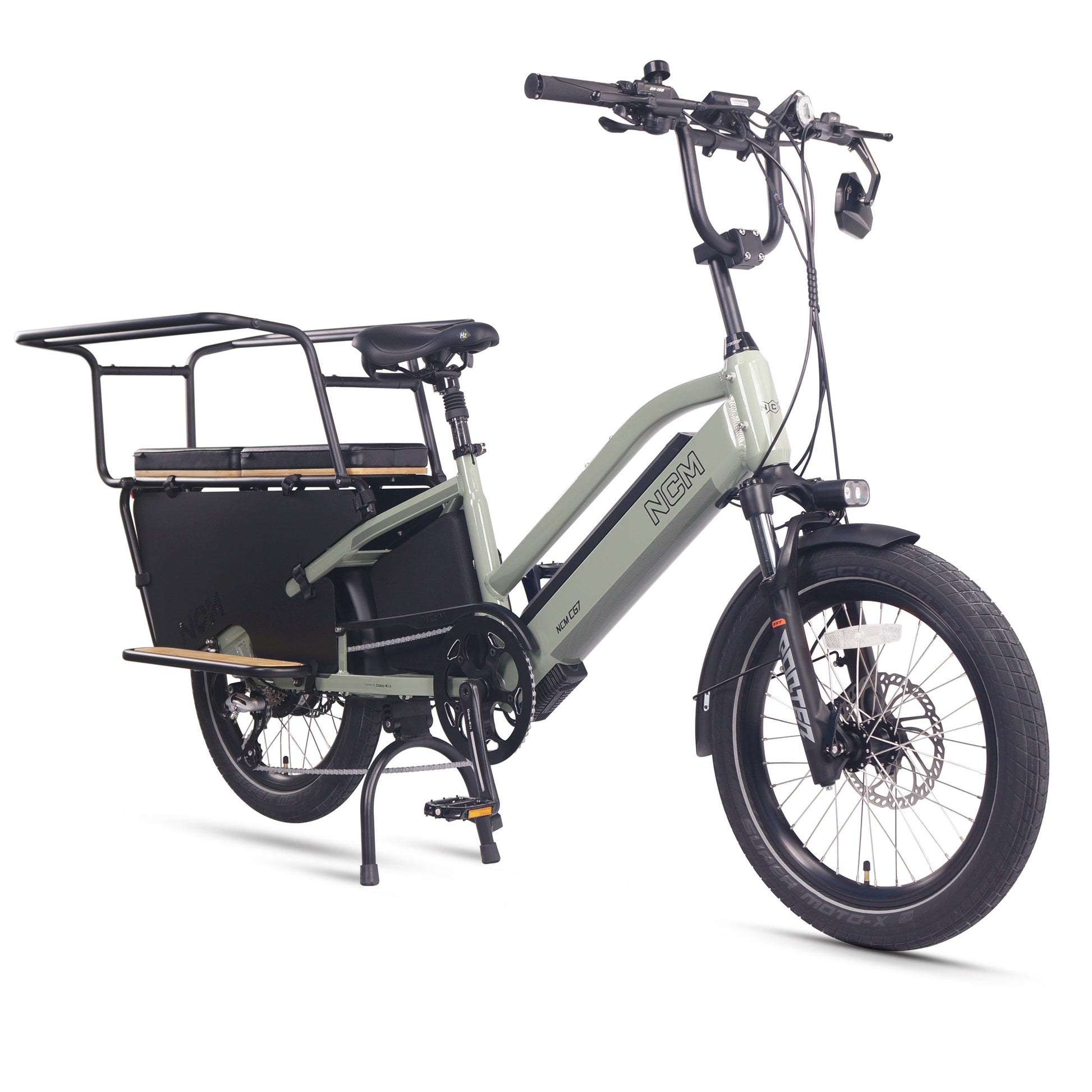 NCM CG7 Electric Cargo Step-Thru Bike - Buzzify-E-Bikes-NCM