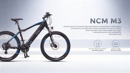 NCM M3 HD Electric Mountain Bike - Buzzify-E-Bikes-NCM