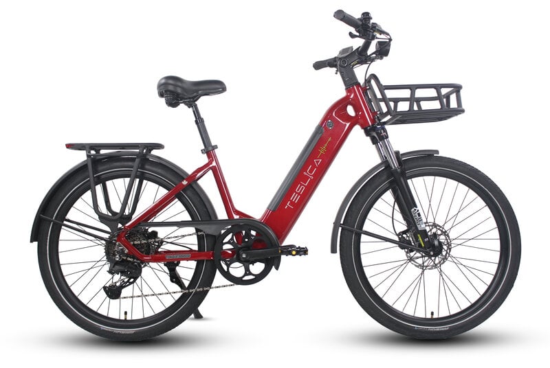 Teslica Freedom City Elite C3H Electric Bike - Buzzify - E - Bikes - Teslica