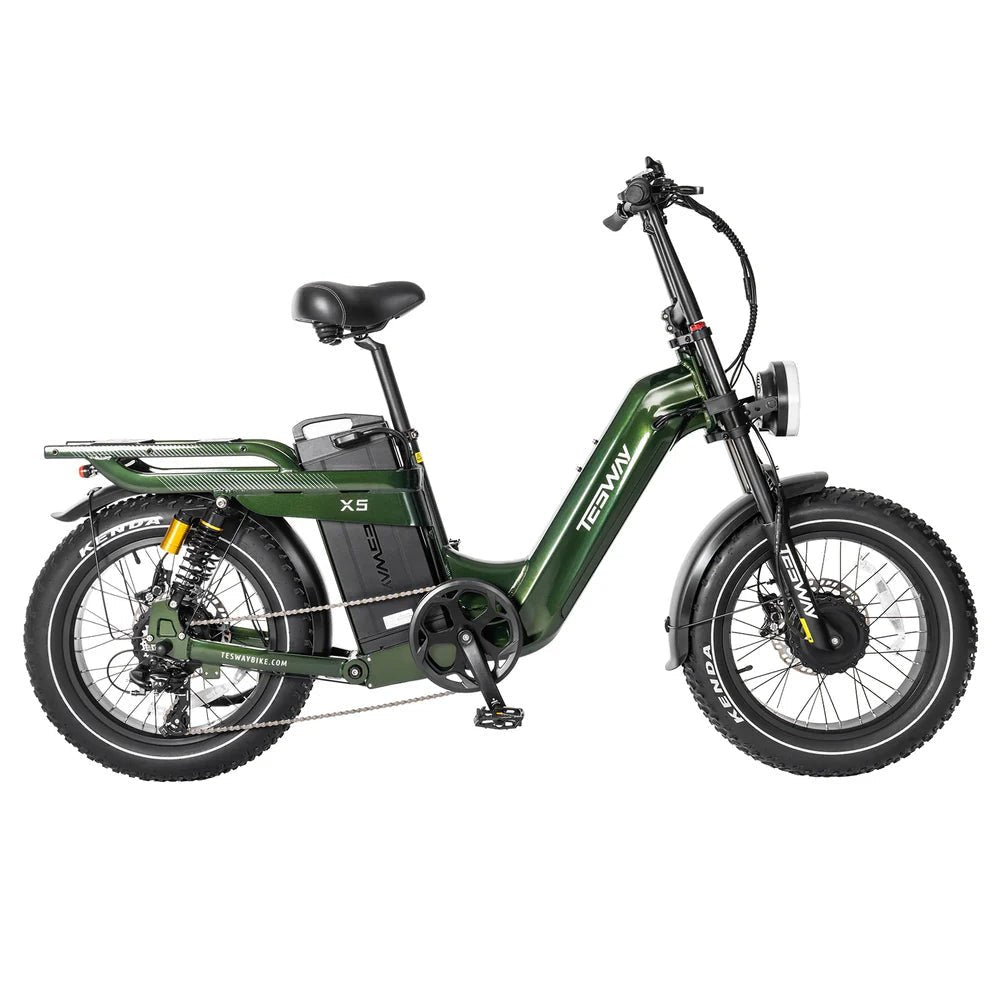 Tesway X5 AWD Dual - Motor Step Thru Electric Bike - Buzzify - E - Bikes - Tesway