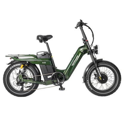 Tesway X5 AWD Dual - Motor Step Thru Electric Bike - Buzzify - E - Bikes - Tesway