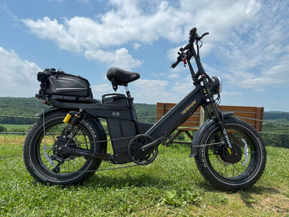 Tesway X5 AWD Dual - Motor Step Thru Electric Bike - Buzzify - E - Bikes - Tesway