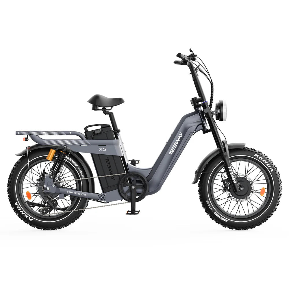 Tesway X5 AWD Dual - Motor Step Thru Electric Bike - Buzzify - E - Bikes - Tesway