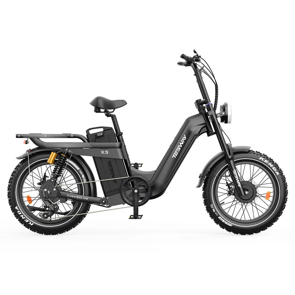 Tesway X5 AWD Dual - Motor Step Thru Electric Bike - Buzzify - E - Bikes - Tesway