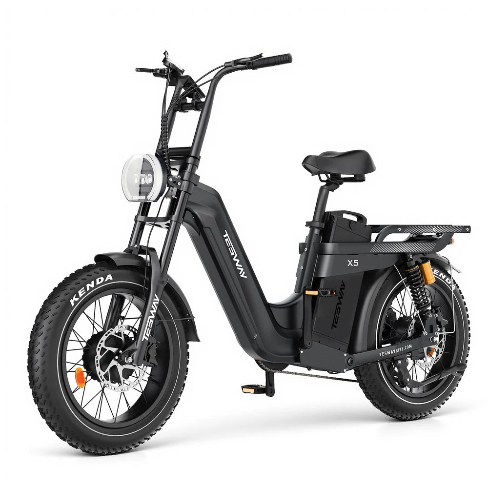 Tesway X5 AWD Dual - Motor Step Thru Electric Bike - Buzzify - E - Bikes - Tesway