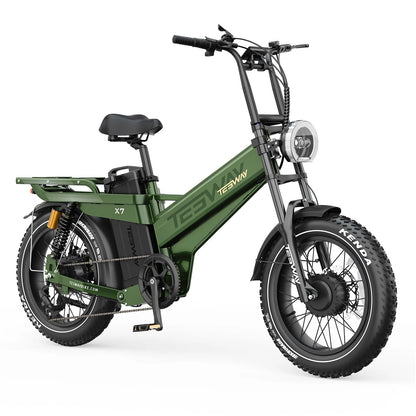 Tesway X7 AWD Dual-Motor Electric Bike - Buzzify-E-Bikes-Tesway