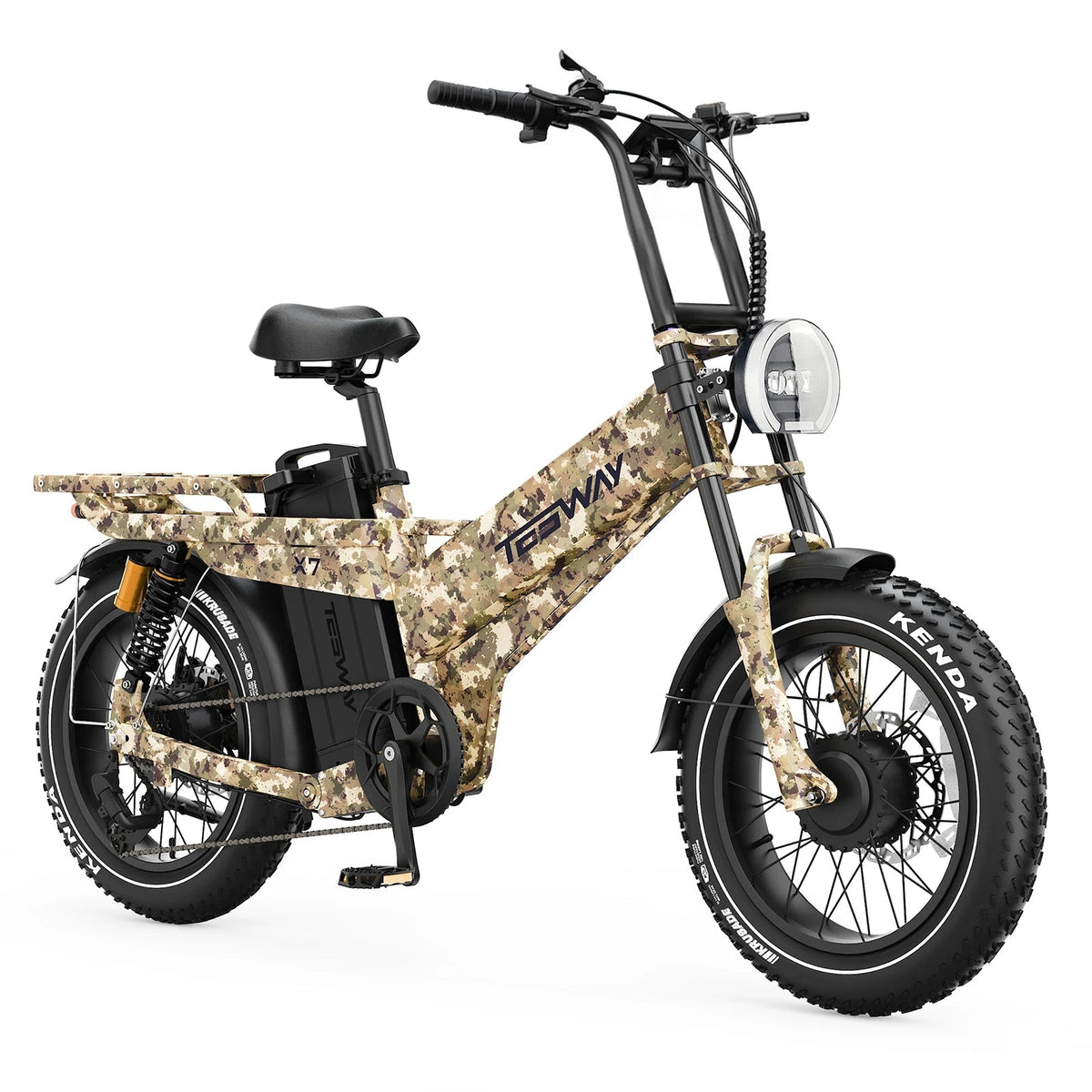 Tesway X7 AWD Dual-Motor Electric Bike - Buzzify-E-Bikes-Tesway