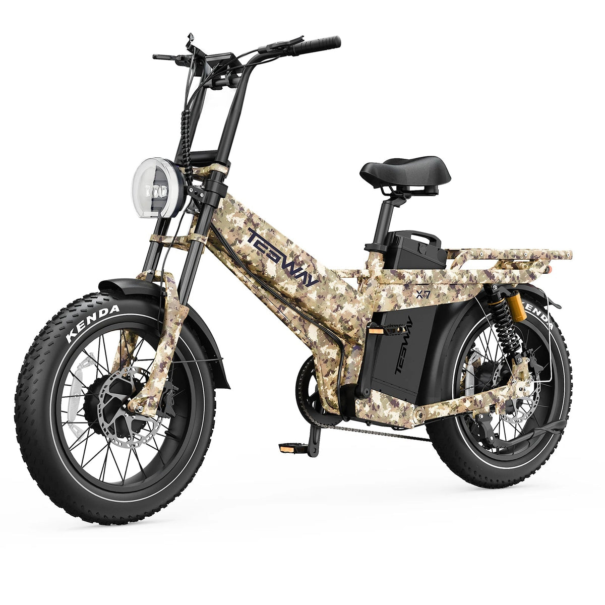 Tesway X7 AWD Dual-Motor Electric Bike - Buzzify-E-Bikes-Tesway